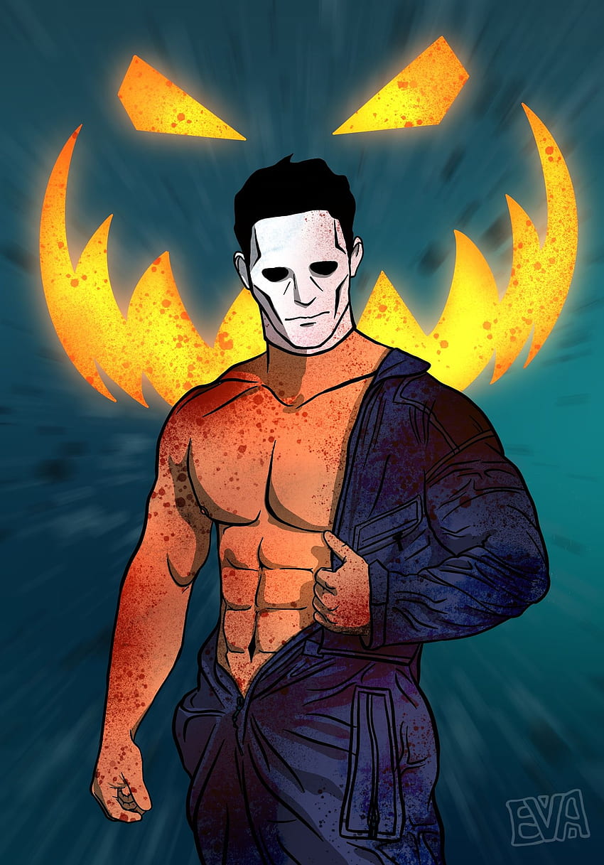 Halloween, Michael Myers Cartoon HD phone wallpaper