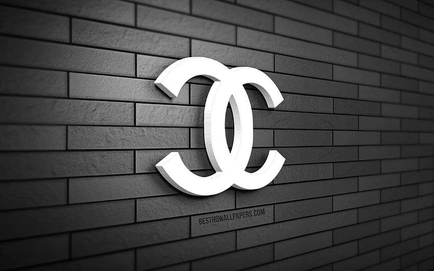 Chanel logo replica 3D model 3D printable  CGTrader