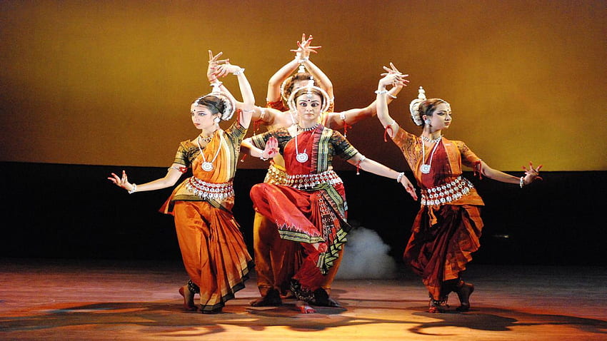 India, danza folclórica fondo de pantalla