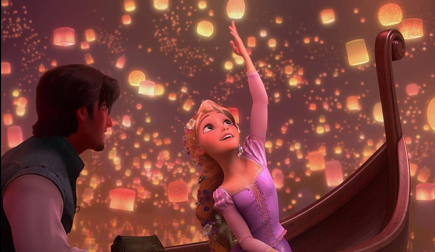michelle ann b on Where Dreams Come True. Tangled movie, Disney tangled, Tangled lanterns scene HD wallpaper
