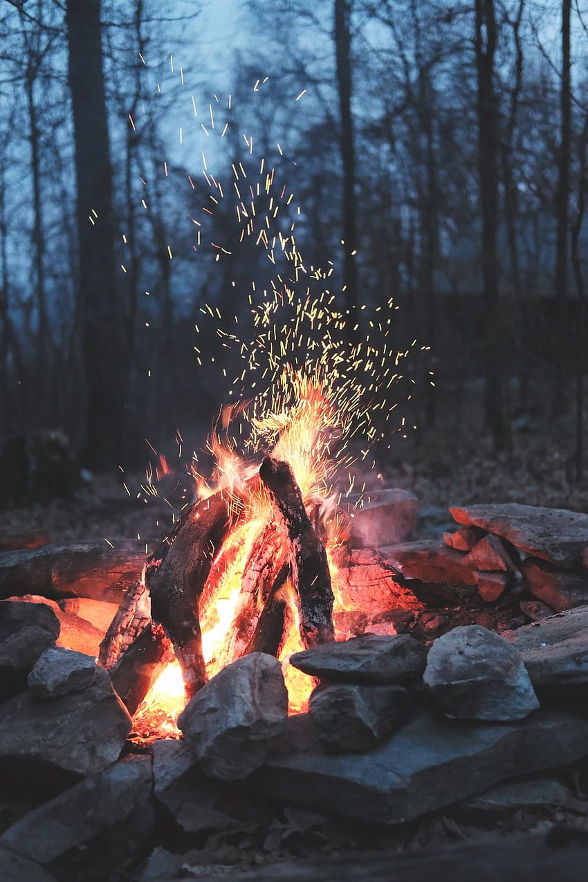 1366x768px, 720P Free download | Best Campfire [], Campfire Aesthetic ...