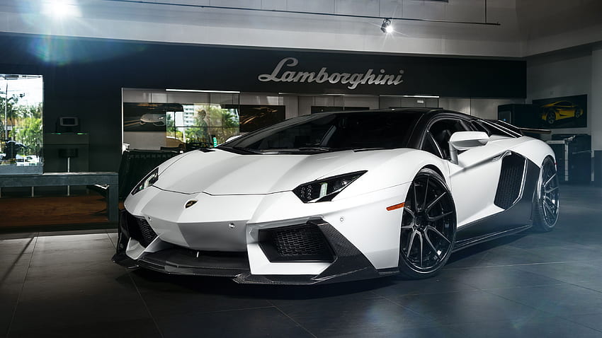 ADV1 Aventador Lamborghini Miami ในรูปแบบ jpg สำหรับ วอลล์เปเปอร์ HD