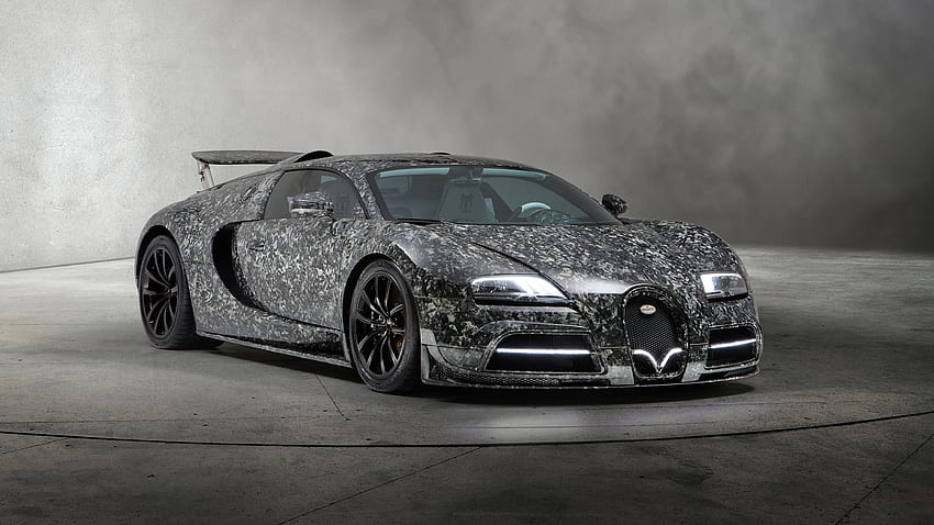 Mansory Bugatti Veyron Vivere Diamond Edition., Wszystkie nowe Ultra Buggati Tapeta HD