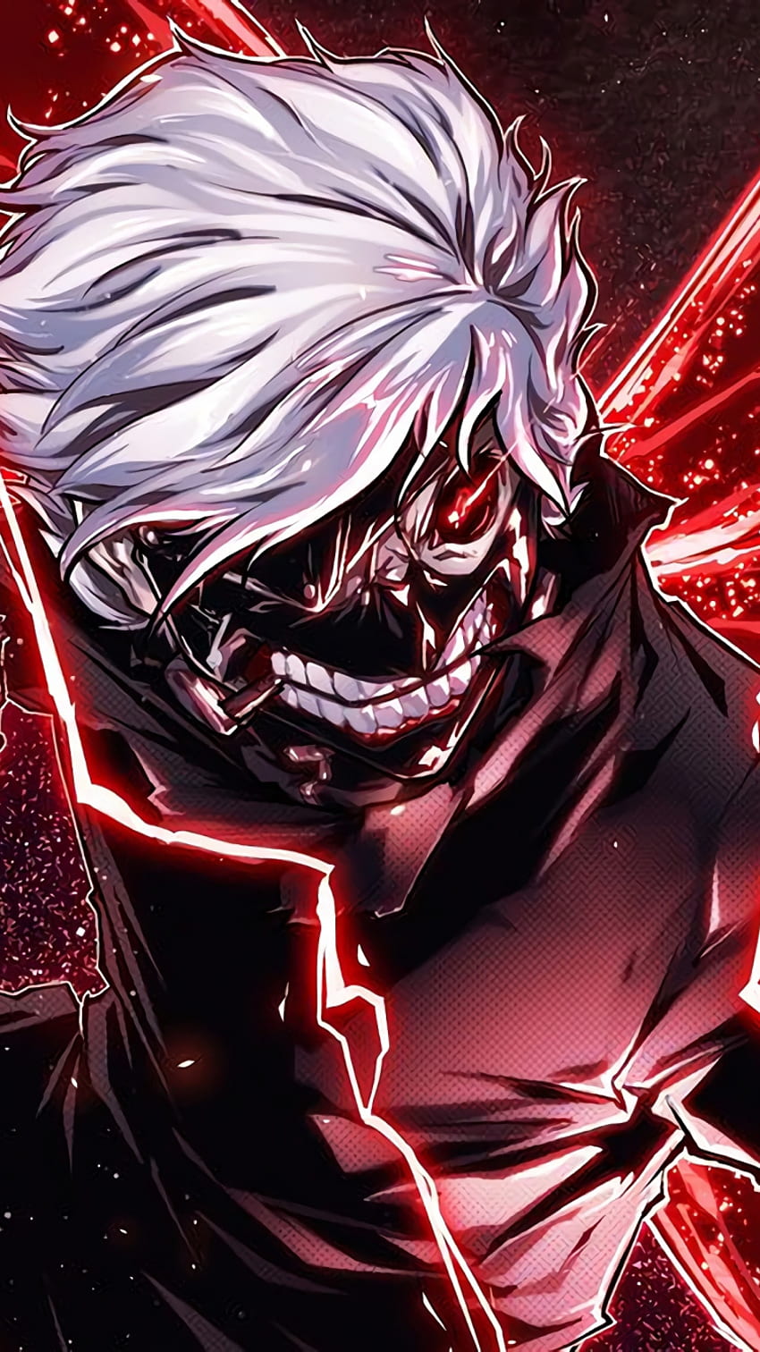 Ken Kaneki, Angry, Anime Boy, - Tokyo Ghoul iPhone X - & Background HD phone wallpaper