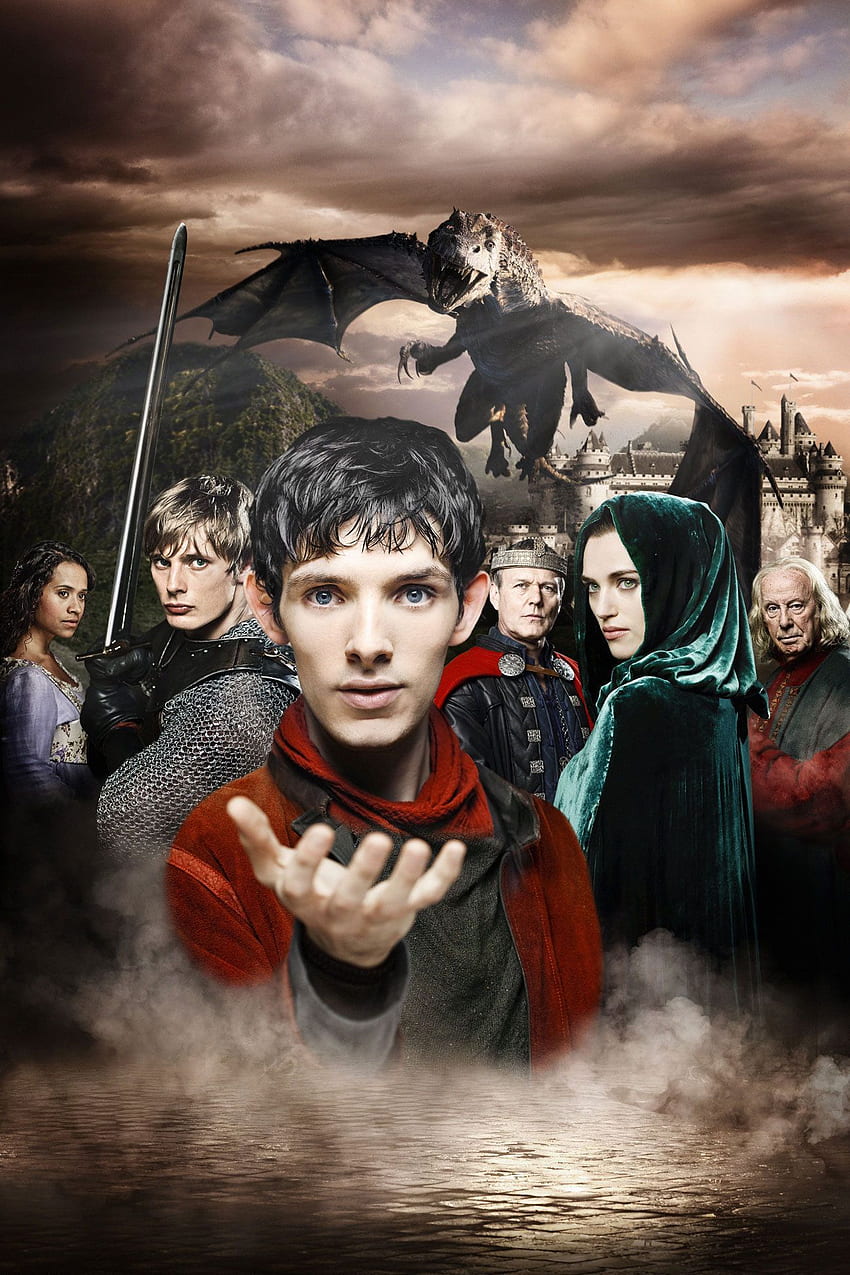 Merlín en la BBC: ¡Promoción de la temporada 2!. Serie de Merlin, Serie de televisión de Merlin, Elenco de Merlin, Merlin y Arthur fondo de pantalla del teléfono