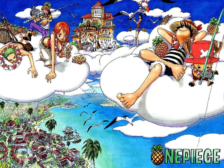 One Piece - One Piece Sky Island - - - Tip HD wallpaper | Pxfuel