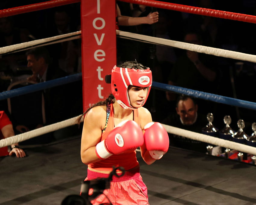 boxing, event, girl and background HD wallpaper