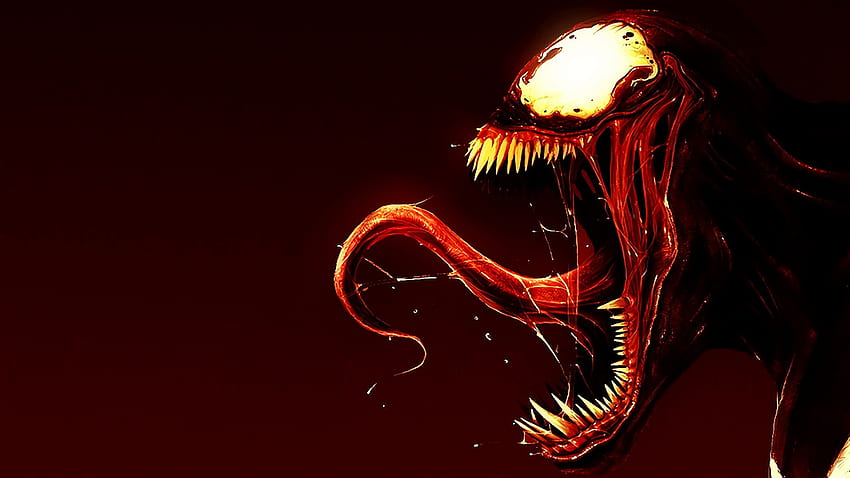 Carnage Art Marvel Comics, Carnage Logo Fond d'écran HD