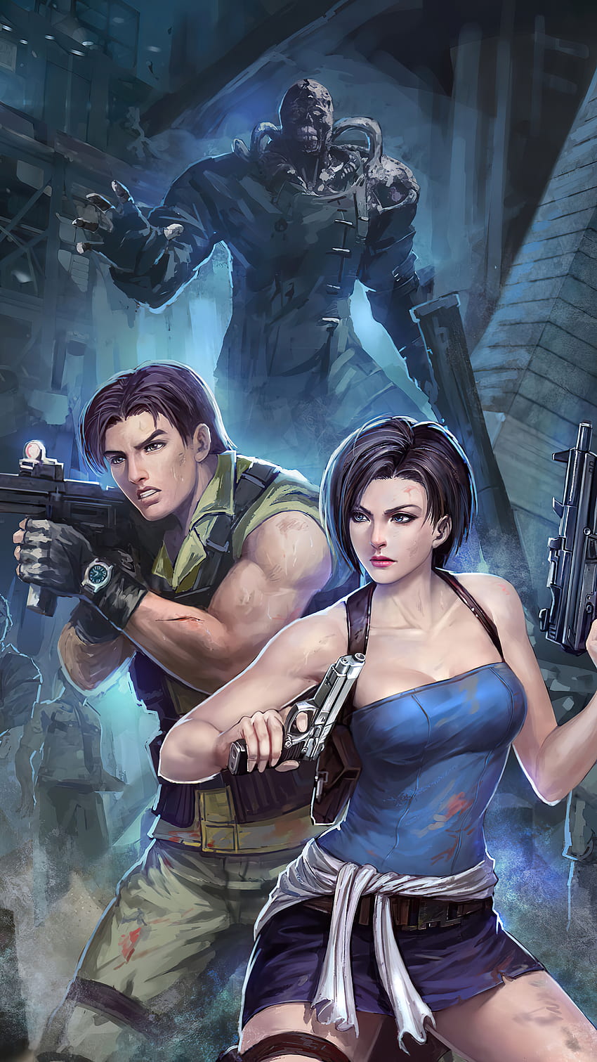 Resident Evil 3 Remake, Jill Valentine, telefone, , Plano de fundo e . Mocah, Resident Evil 3 Telefone Papel de parede de celular HD
