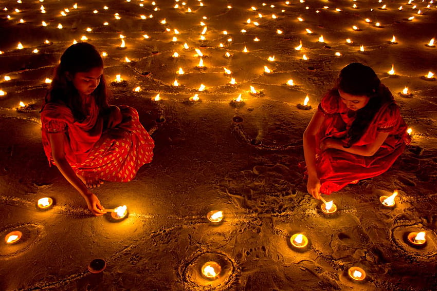 Diwali Gelenekleri ve İlginç Gerçekler, Hint Festivalleri HD duvar kağıdı