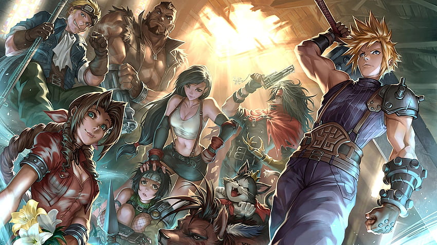 Final Fantasy 7 Remake Karakterleri, Tifa Lockhart HD duvar kağıdı