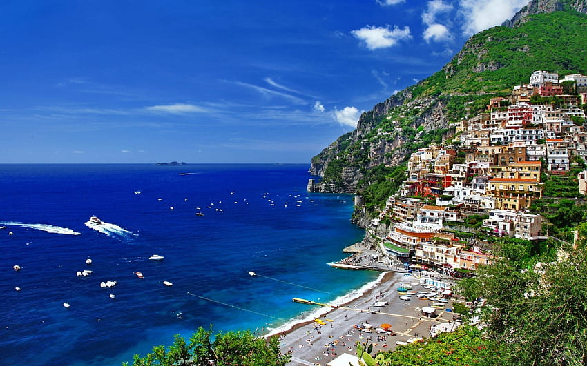 Beautiful Capri Italy For HD wallpaper