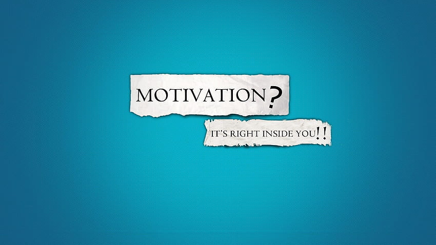 La motivación está dentro de ti, Business Motivation fondo de pantalla