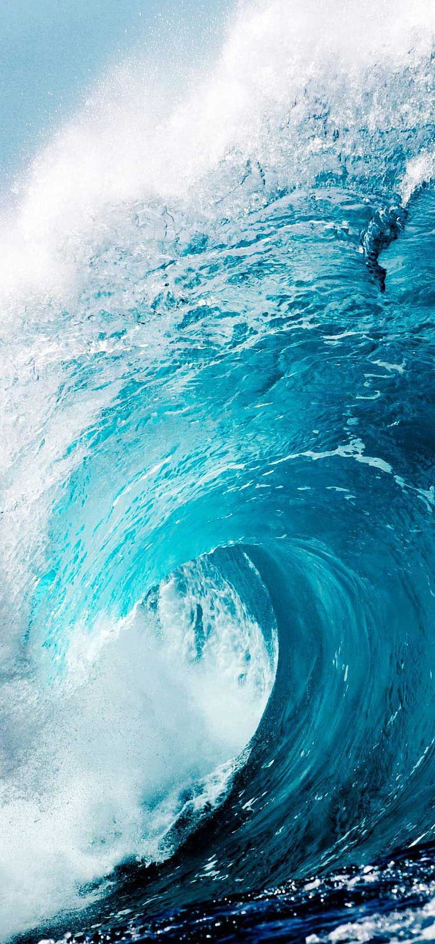 iPhone X Waves okyanus stoğu . Okyanus , Dalgalar iphone, iphone yaz, Sörf Dalgaları HD telefon duvar kağıdı