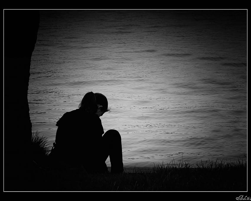 alone sad girl alone sad girl in [] for your , Mobile & Tablet. Explore Alone for Girls. Sad Girls for, Alone Black and White HD wallpaper