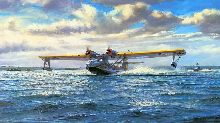 Aircraft Seaplane Aviation Pby 5a Catalina HD wallpaper