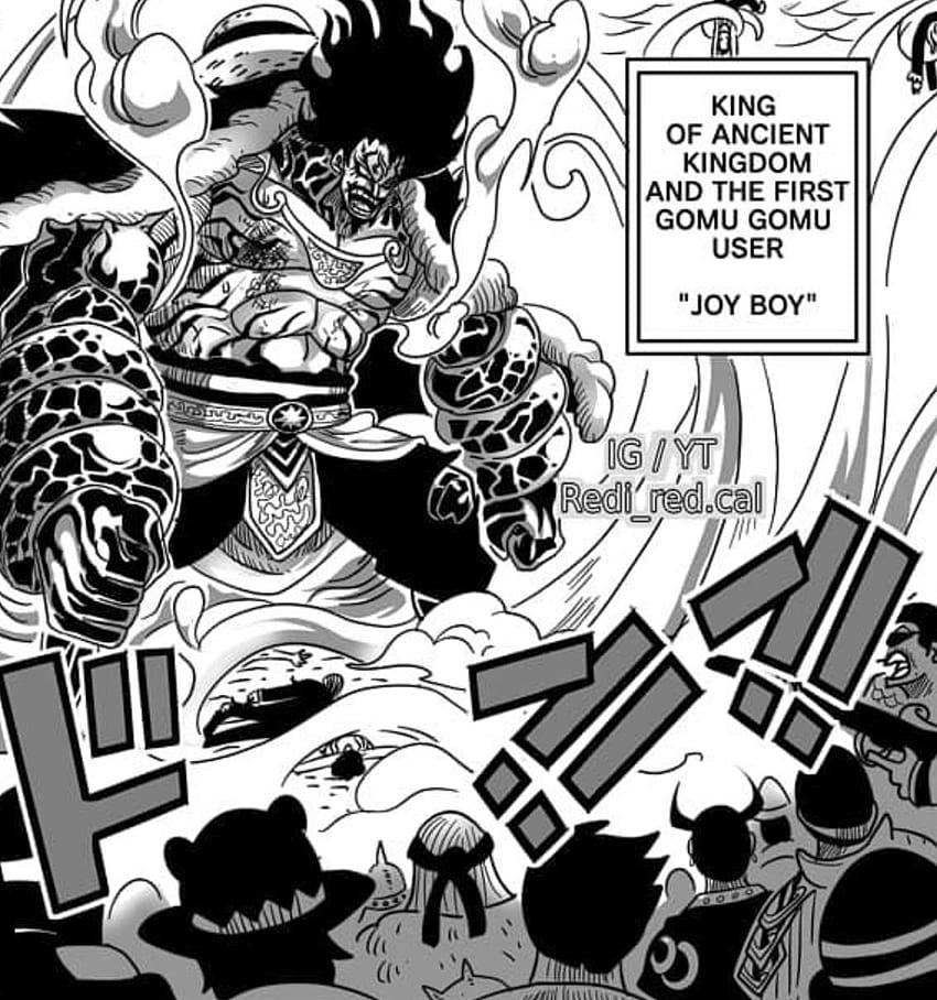 One Piece Analysis : 4 secrets enfouis sur la lune, la véritable identité du dieu soleil Nika, Joy Boy Fond d'écran de téléphone HD