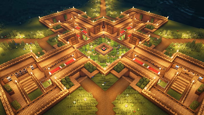 Top 10 Minecraft Best Underground Base, Secret Base HD wallpaper