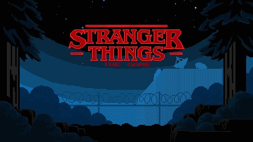Netflix Goes Retro With 'Stranger Things' Video Game to Promote HD wallpaper