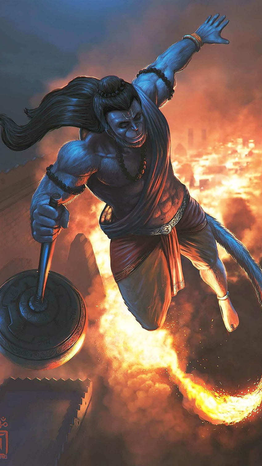 Hanuman, anjaneya HD phone wallpaper | Pxfuel