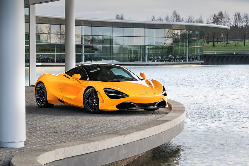 Sports car, Yellow, 2018 McLaren 720S HD wallpaper