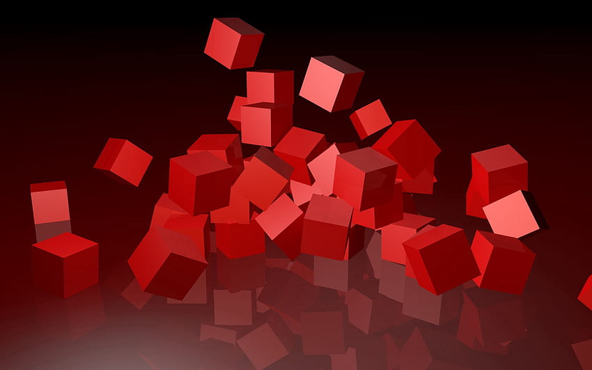 Abstract, Background, Surface, Flight, Cubes HD wallpaper