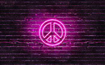 Peace purple sign HD wallpapers | Pxfuel