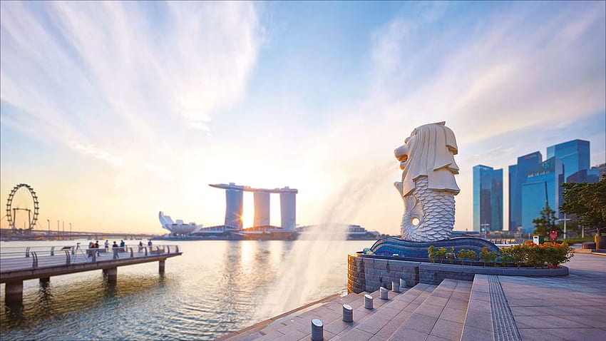 Kunjungi Singapura di virtual Anda berikutnya, Singapore Day Wallpaper HD