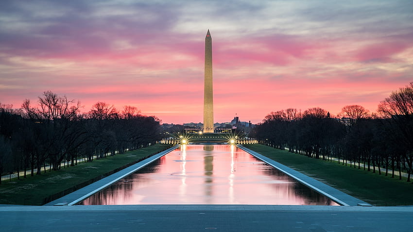 Obelisk, Washington DC - Credits: TobyG []:, Washington Monument HD-Hintergrundbild