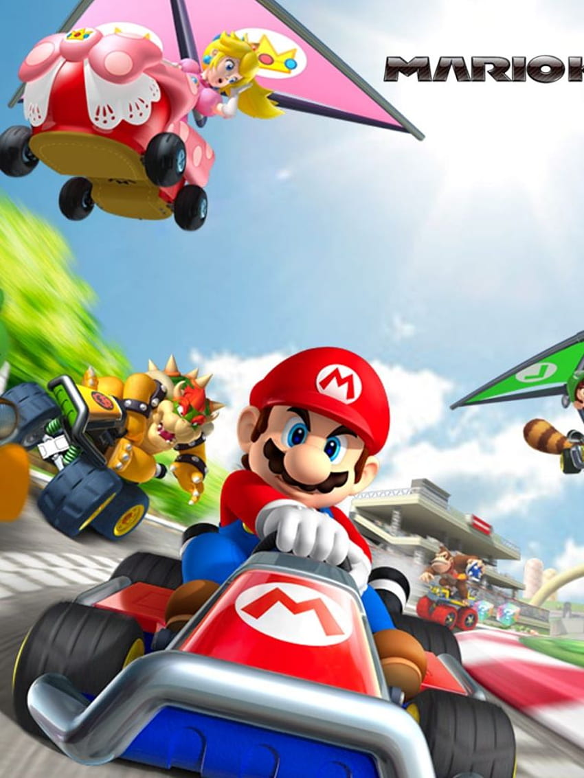 Games Mario Kart 7 HD phone wallpaper