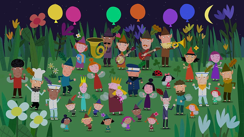 Ben and Holly US - Happy Birtay to those elves and fairies celebrating their magical day in October! HD wallpaper