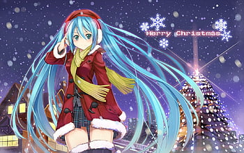 Anime Render Download - Thank You And Merry Christmas Card, HD Png Download  - 849x1024(#1834307) - PngFind