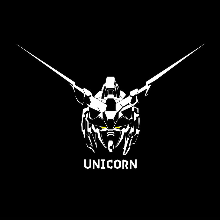 Unicornio, logotipo de Gundam fondo de pantalla del teléfono