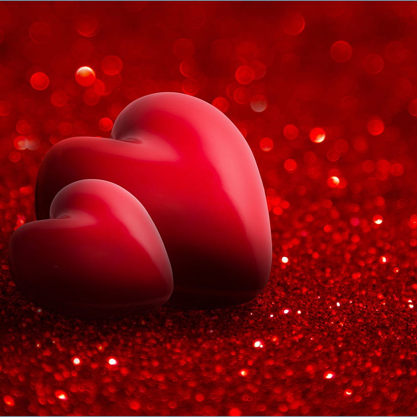 Red Heart - Top Red Heart Background - Red Heart, Dark Red Hearts wallpaper ponsel HD