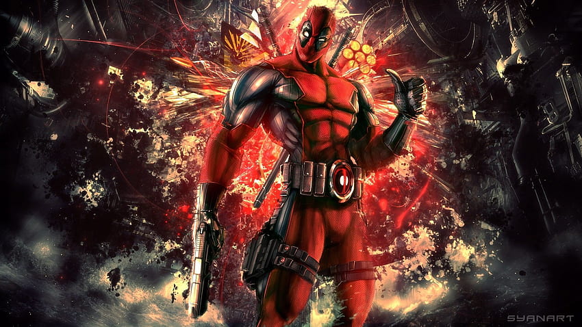 Deadpool, Deathstroke Cool HD wallpaper