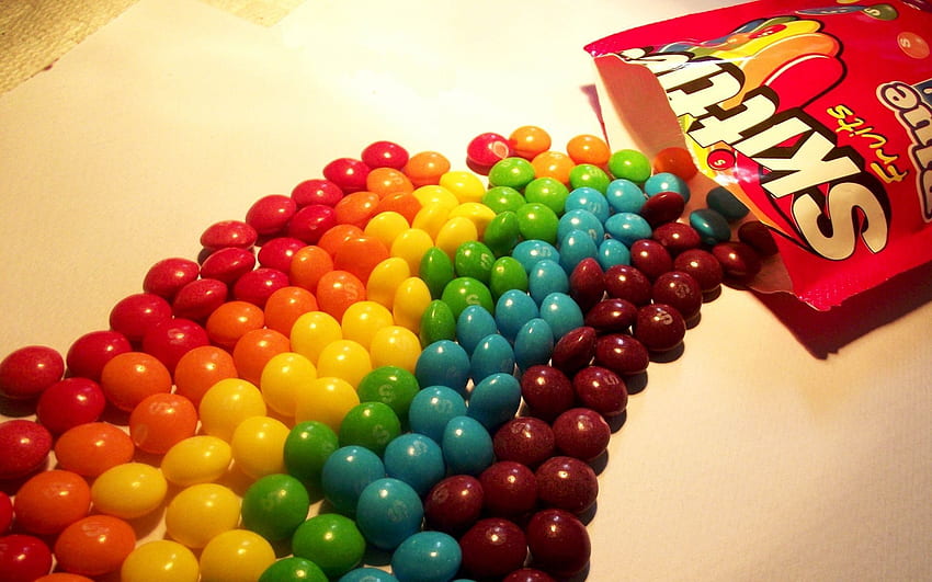 Drive The Rainbow - Highway Flooded With Red Skittles That Were Meant To Feed Cows. Skittles, Taste the rainbow, Candy HD wallpaper