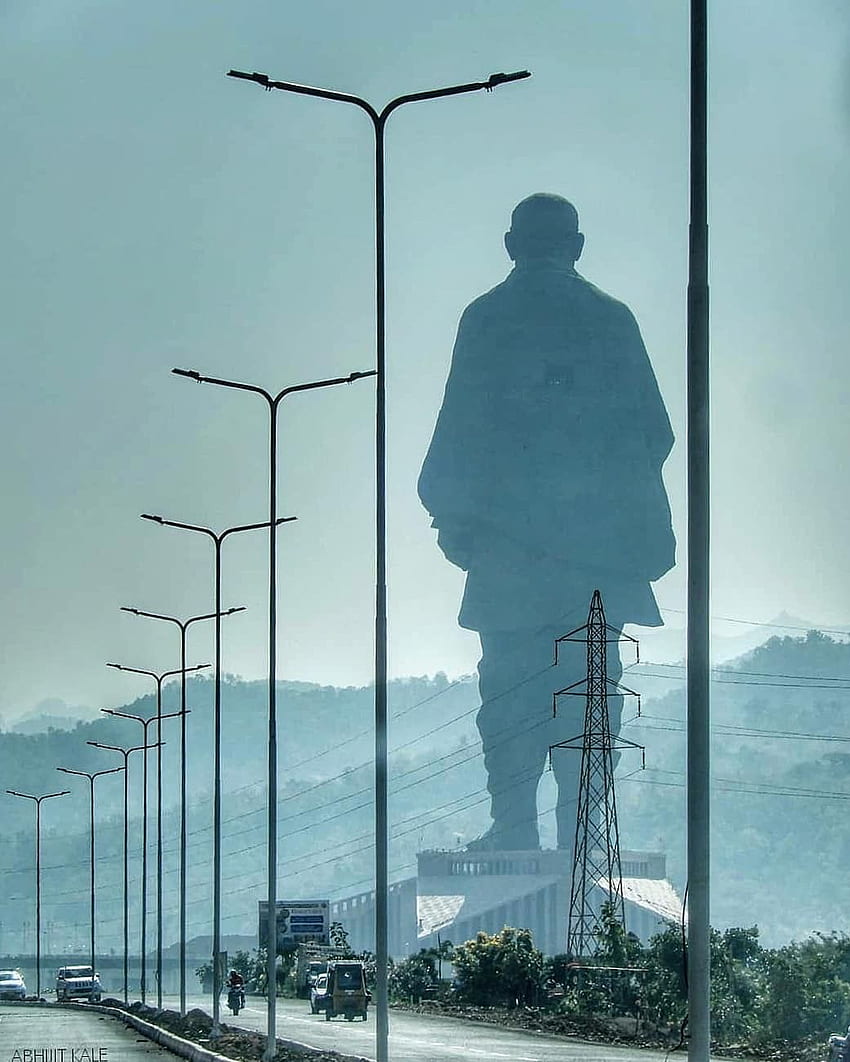 Estatua de la unidad, Gujarat. Lugares de viaje a la India, Viajes a la India, Gujarat fondo de pantalla del teléfono