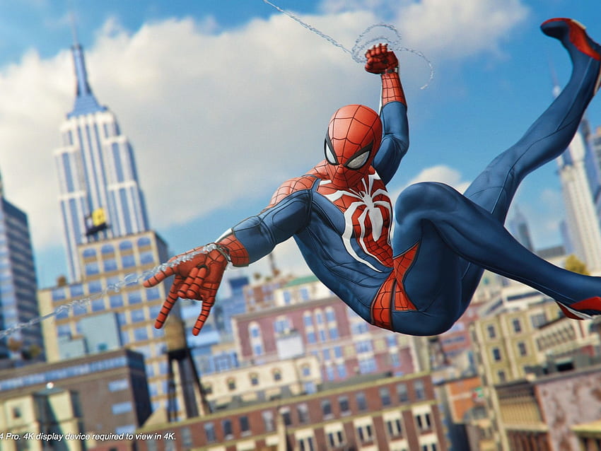 Spider Man, Edificios, Web, Playstation 4, Spider-Man 4 fondo de pantalla |  Pxfuel