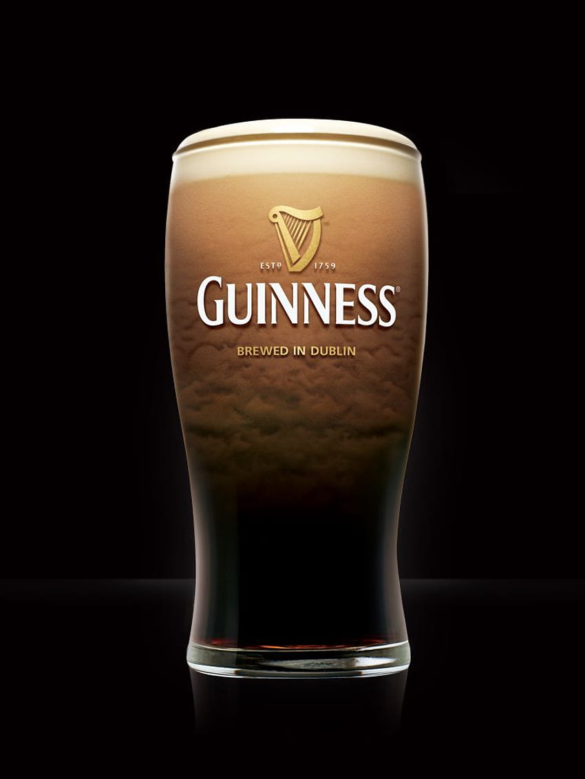 Cerveza Guinness fondo de pantalla del teléfono