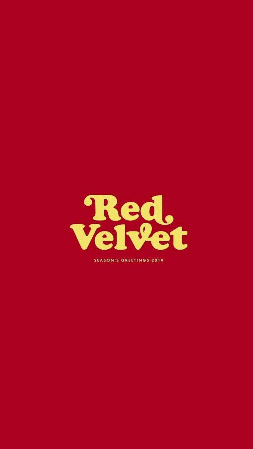 Red Velvet, Red Velvet Logo HD phone wallpaper