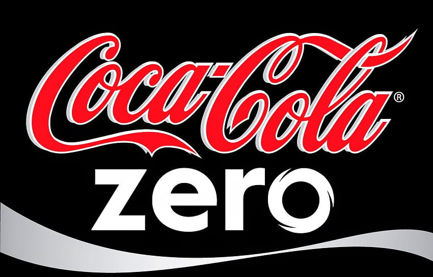 Coca-Cola Zero, logotipo da Coca-Cola papel de parede HD