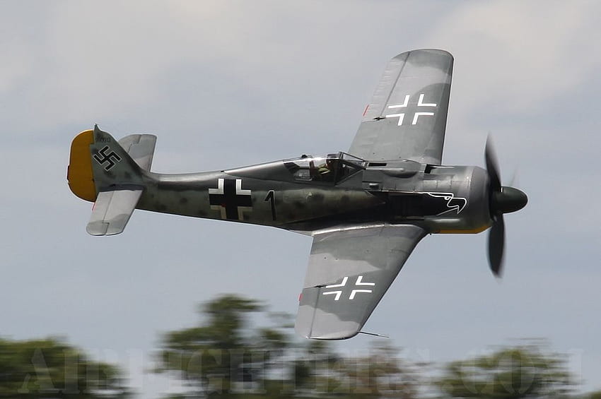 Focke Wulf FW190, seconda guerra mondiale, luftwaffe, aereo da caccia, uccello macellaio Sfondo HD