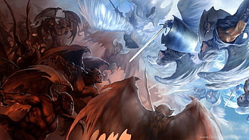 Angel fighting demons HD wallpapers | Pxfuel