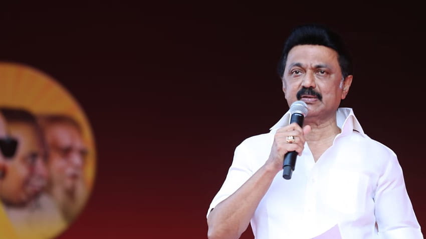 CM a-t-il le courage d'interroger le Centre sur les problèmes affectant le Tamil Nadu ? demande au chef du DMK MK Staline, M. K. Staline Fond d'écran HD