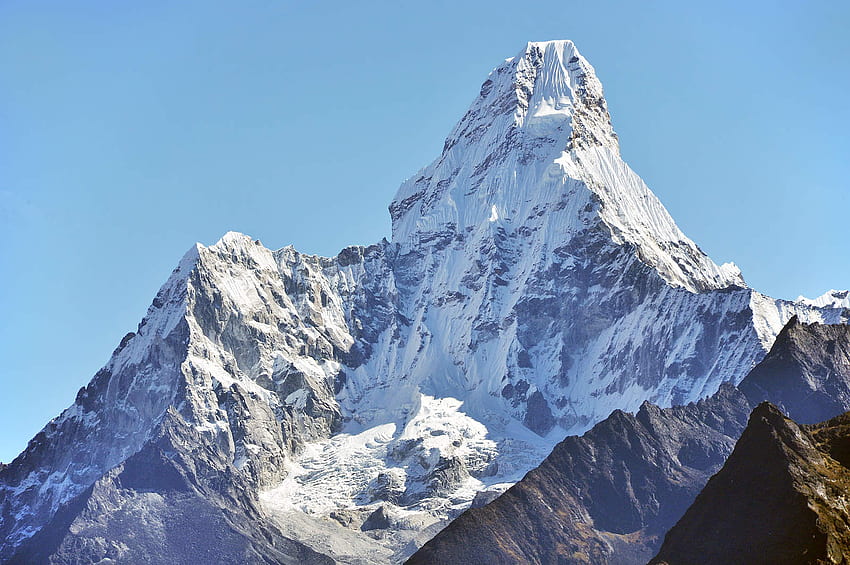 Ama Dablam Himalaya Bergführer, Himalaya HD-Hintergrundbild