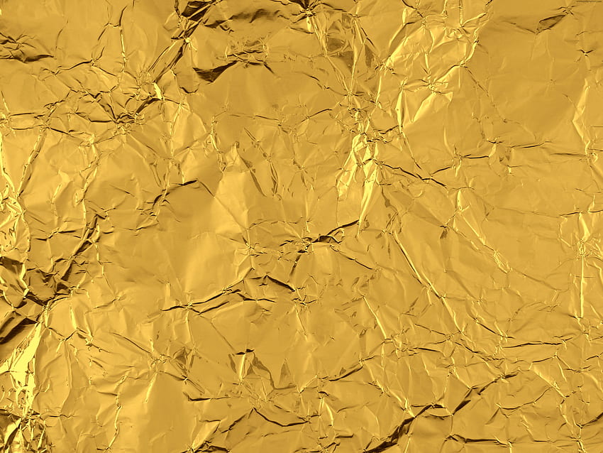 Полирана златна метална текстура. PSDГрафика. Текстура на златно фолио, метална текстура, златно фолио, златна графика HD тапет