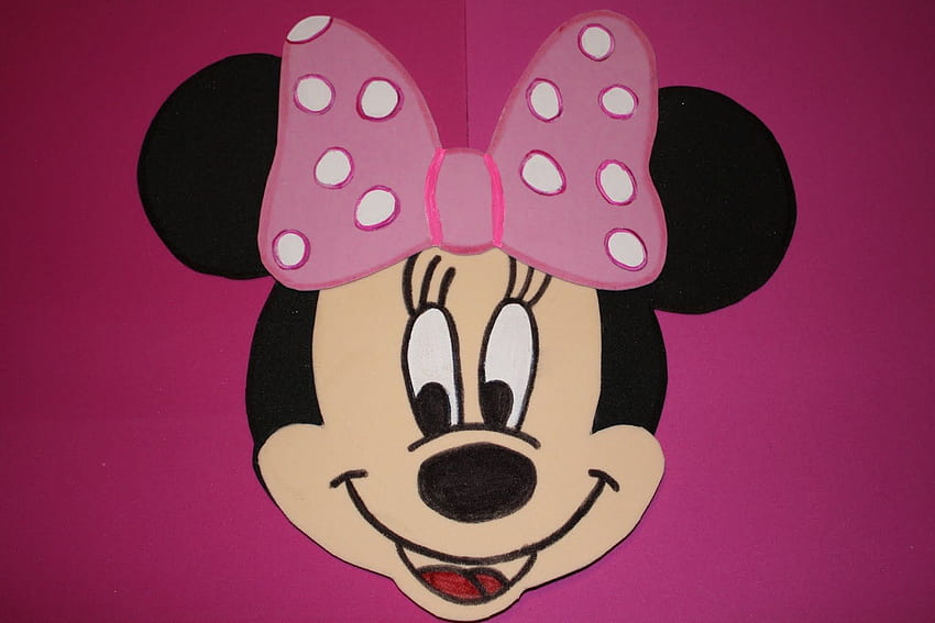 Mangiare sano inizia a casa: Minnie Mouse. Mouse di Minnie, stampabili di mouse di Minnie, tema del mouse di Minnie, faccia di Minnie Mouse Sfondo HD