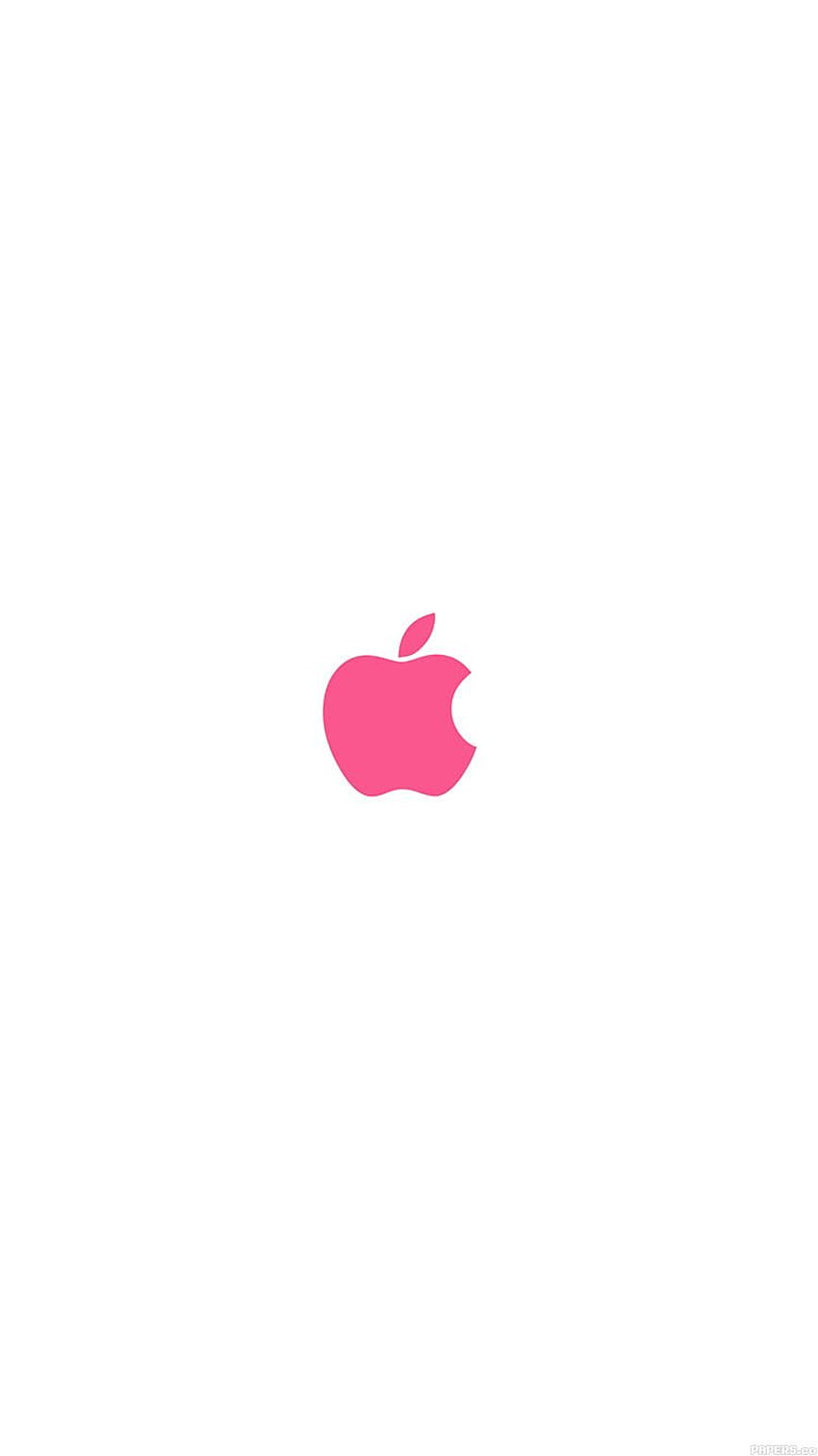 iPhone 7 Logo Apple rouge, Logo Apple rouge 6 Fond d'écran de téléphone HD