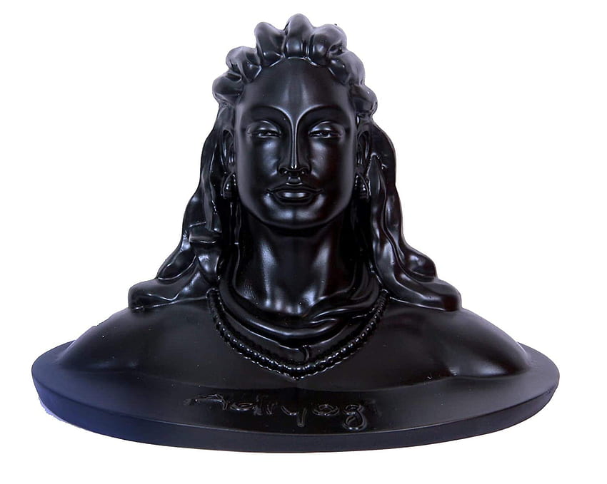 Buy FIDUCIA Stone Adiyogi Shiva Idol Black, 1 Piece Online at Low Prices in India HD wallpaper