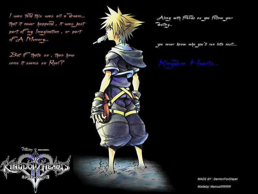 Kingdom Hearts 2 Quotes. QuotesGram HD wallpaper